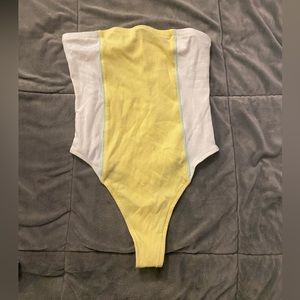 pacsun strapless bodysuit